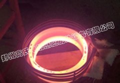 高頻淬火機對軸承圈進行淬火熱處理